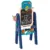 Tabla multifunctionala 4 in 1, cu 2 fete, pentru scris si desenat si jocuri, King Sport