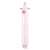 Taliometru din plus Unicorn Pink scala de masurare de la 60 la 150 cm 0 luni+
