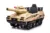 Tanculet electric pentru copii Kinderauto Commander, 240W, 24V 12Ah, Army Bej