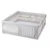 Tarc de joaca 120 x 180 cm, cu cadru metalic, pereti din plasa inaltime 65 cm, cu poarta de acces, covoras spuma cu doua fete, 4 inele ajutatoare si 100 de bile incluse, Playfence Grey