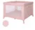 Tarc de joaca pentru copii Lorello Sunny Playground Mellow Rose Star deschidere laterala cu fermoar, geanta de transport