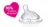 Tetina Chicco Natural Feeling silicon flux mediu 2luni+