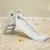 Tobogan Nichiduta Garden Duck White interiorexterior cu margini rotunjite, Protectii laterale, Lungime panta alunecare 115 cm, Varsta 1 an+