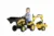 Tractor cu pedale Komatsu Falk cu excavator si trailer 2076N