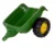 Tractor cu pedale Rolly Kid John Deere verde cu remorca si cupa