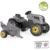Tractor cu pedale si remorca Smoby Stronger XXL gri