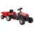 Tractor cu pedale si remorca pentru copii de la 3ani pana la 50kg,volan cu claxon si transmisie pe lant Pilsan Active Red