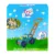 Tractor de facut baloane si solutie, Fru Blu, 0.4 l