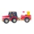 Tractor din lemn cu remorca Felyx Toys