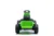Tractor electric cu remorca pentru copii Nichiduta XXL Green, Acumulator 6V4Ah, Motor 22w, Roti late si rezistente, Remorca detasabila, Pornire la buton, Sarcina maxima admisa 25 kg