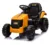 Tractor electric pentru copii JCB Yellow 70W cu telecomanda 2.4G si licenta, suspensii si slow start