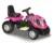 Tractor electric pentru copii Micromax MMX Pink 35W cu remorca, scaun reglabil si claxon