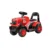 Tractor electric pentru copii Nichiduta King Track Red 35W cu remorca, scaun cu spatar inalt si sezut spatios