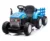 Tractor electric pentru copii Nichiduta New T7 Blue 12V 90W cu telecomanda 2.4G, Remorca detasabila, Acumulator 12V4.5Ah, Suport picioare, Pornire la buton, Unitate audio cu USB,slot card