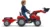 Tractor pentru copii Falk 4010AM cu remorca si incarcator frontal rosu
