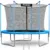 Trambulina de gradina cu plasa interioara, stalpi si scara 312 cm (10FT) Neo-Sport NS-10W191 albastru