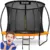 Trambulina de gradina pentru copii 252cm 8ft Neo-Sport cu plasa interioara Orange