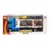 Transportator albastru cu 2 niveluri si 4 masini, Maxx Wheels, 1:32, 32 cm