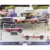 Transportator cu masinuta Hot Wheels, 63 Chevy Nova si 88 Chevy Silverado 3500, HRV42