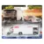 Transportator cu masinuta Hot Wheels, Audi S4 Quattro si Fleet Flyer, JBM30