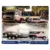 Transportator cu masinuta Hot Wheels, DMC Delorean si HW Rally Hauler, JBM35