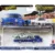 Transportator cu masinuta Hot Wheels, Mercedes-Benz Blaues Wunder si Mercedes-Benz 300 SL, HRV48