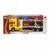 Transportator galben cu 2 niveluri si 4 masini, Maxx Wheels, 1:32, 32 cm