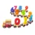 Tren cu numere din lemn Felyx Toys