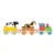 Trenulet din lemn cu animale, Woody