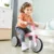 Tricicleta copii de echilibru Hape cu 3 roti roz deschis, cadru usor de aluminiu, scaun reglabil, roti fabricate din material spumant TPU moale si flexibil de la 18 luni