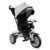 Tricicleta cu parasolar si scaun rotativ Lorelli Speedy Air Gri Negru