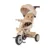 Tricicleta cu scaun rotativ si parasolar Chipolino Marathon 2025 Macadamia