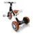 Tricicleta de echilibru 3 in 1 cu pedale pentru copii Ecotoys LC-V1322 Negru, transformabila in bicicleta de echilibru, inaltime reglabila, roti din spuma EVA, sarcina maxima admisa 30 de kg