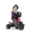 Tricicleta evolutiva pentru copii Injusa Body Pink cu maner parental, cadru din aluminiu, suport picioare, bara detasabila, roti Eva, cosulet, geanta, varsta 10 luni+