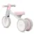 Tricicleta fara pedale pentru copii Momi Tedi Pink recomandata de la 1 an pana la greutatea maxima de 25 kg, stabila, roti sigure pentru podea, usoara, cadru robust
