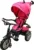 Tricicleta pentru copii Baby Care Turbo Bike Roz cu Far luminos, Roti din cauciuc, Pozitie somn, Pedale si maner pentru parinti, Scaun reversibil cu invartire 360 grade , Cadru metalic, Dimensiuni 110X45X90 cm