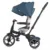 Tricicleta pentru copii Coccolle Modi+ Albastru multifunctionala, spatar cu pozitie de somn, sezut reversibil, suport pentru picioare, ghidon rabatabil
