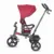 Tricicleta pentru copii Coccolle Primo Magenta multifunctionala, cu sezut reversibil, cu suport de picioare, roti din spuma Eva, copertina cu protectie UV si suport de pahar