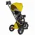 Tricicleta pentru copii Coccolle Velo Air Mustar 4 in 1, multifunctionala, pliabila, sezut reversibil, de la 9 luni, spatar reglabil, sezut reversibil