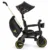 Tricicleta pentru copii Doona Liki Trike Gold Editie Limitata ultrapliabila, maner parental ajustabil, spatar reglabil in multiple pozitii, roti Eva si cadru din aluminiu, varsta 10 luni+