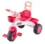 Tricicleta pentru copii Guclu Toys Princess cu claxon, cos pentru accesorii, pedale, plastic de inalta calitate, de la 3 ani