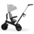 Tricicleta pentru copii Kinderkraft Twipper 5 in 1 cu scaun rotativ, cadru din aliaj de magneziu, spatar reglabil, suport picioare, maner telescopic, accesorii