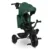 Tricicleta pentru copii Lionelo Kori Green cu scaun reversibil, rotire 360 grade, ultrapliabila , suport de picioare, control al directiei, scaun reversibil, conform cu standardul european de securitate EN71