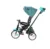 Tricicleta pentru copii Lorelli Enduro Green Luxe 4 in 1 multifunctionala, scaun rotativ cu 2 tipuri de suport pentru picioare, roti mari silentioase, spatar reglabil pe 2 pozitii si cosulet textil