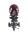 Tricicleta pentru copii Lorelli Rocket Red Black 6 in 1 multifunctionala, scaun acoperit cu husa moale, spatar reglabil in 2 pozitii, suport pentru picioare, functie Balance-Bike, greutate admisa 20 kg