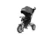 Tricicleta pentru copii Lorelli Speedy Air Black multifunctionala, 4 in 1 , scaun rotativ, spatar inalt reglabil pe 3 pozitii, maner cu control parental, 2 tipuri de suport pentru picioare