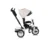 Tricicleta pentru copii Lorelli Speedy Air IvoryBlack multifunctionala, 4 in 1, scaun rotativ, spatar inalt reglabil pe 3 pozitii, maner cu control parental, 2 tipuri de suport pentru picioare