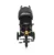 Tricicleta pentru copii Lorelli Speedy Air YellowBlack multifunctionala, 4 in 1, scaun rotativ, spatar inalt reglabil pe 3 pozitii, maner cu control parental, 2 tipuri de suport pentru picioare