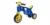 Tricicleta pentru copii Novokids EVO Balance Bike Albastru fara pedale, 3 roti, claxon, greutate admisa 30 Kg