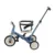 Tricicleta pentru copii PetiteMars Turbo Ocean Blue 5 in 1 Multifunctionala, Vehicul de impins, Bicicleta cufara pedale, Cu maner de ghidaj, Detasabil, Roti din cauciuc, Pana la 25 kg, 1.5-5 ani